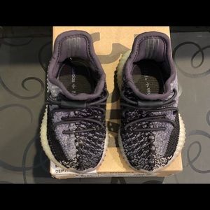 Worn. Black Yeezy Boost 350 - “Asriel” Toddler Size 5.